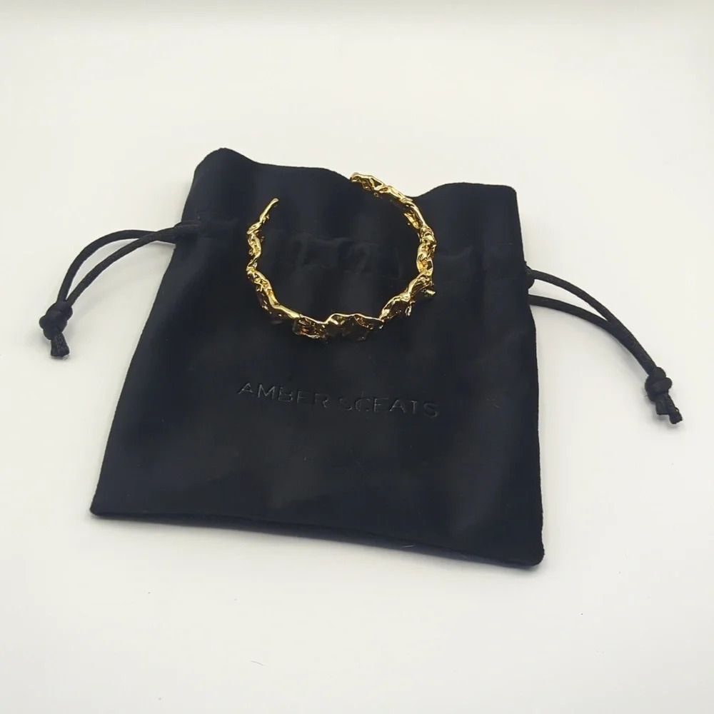 The Emery Bracelet Amber Sceats 24k Plated
